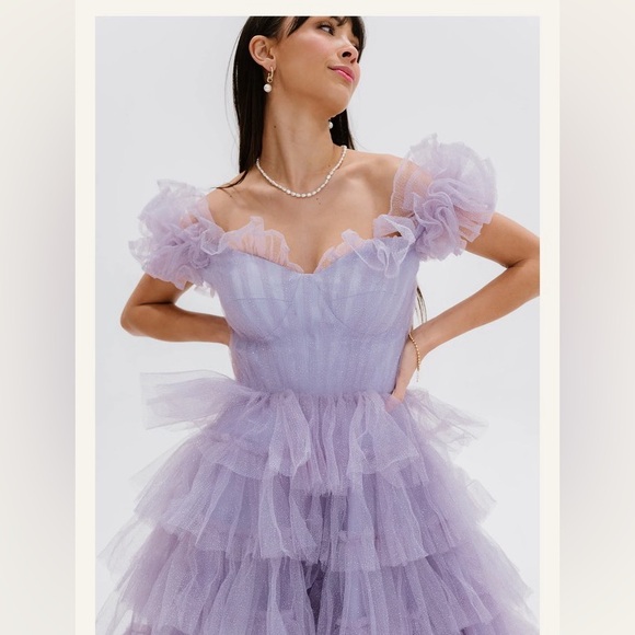 Lavender Tulle Gown “She’s a Princess” - Picture 3 of 6